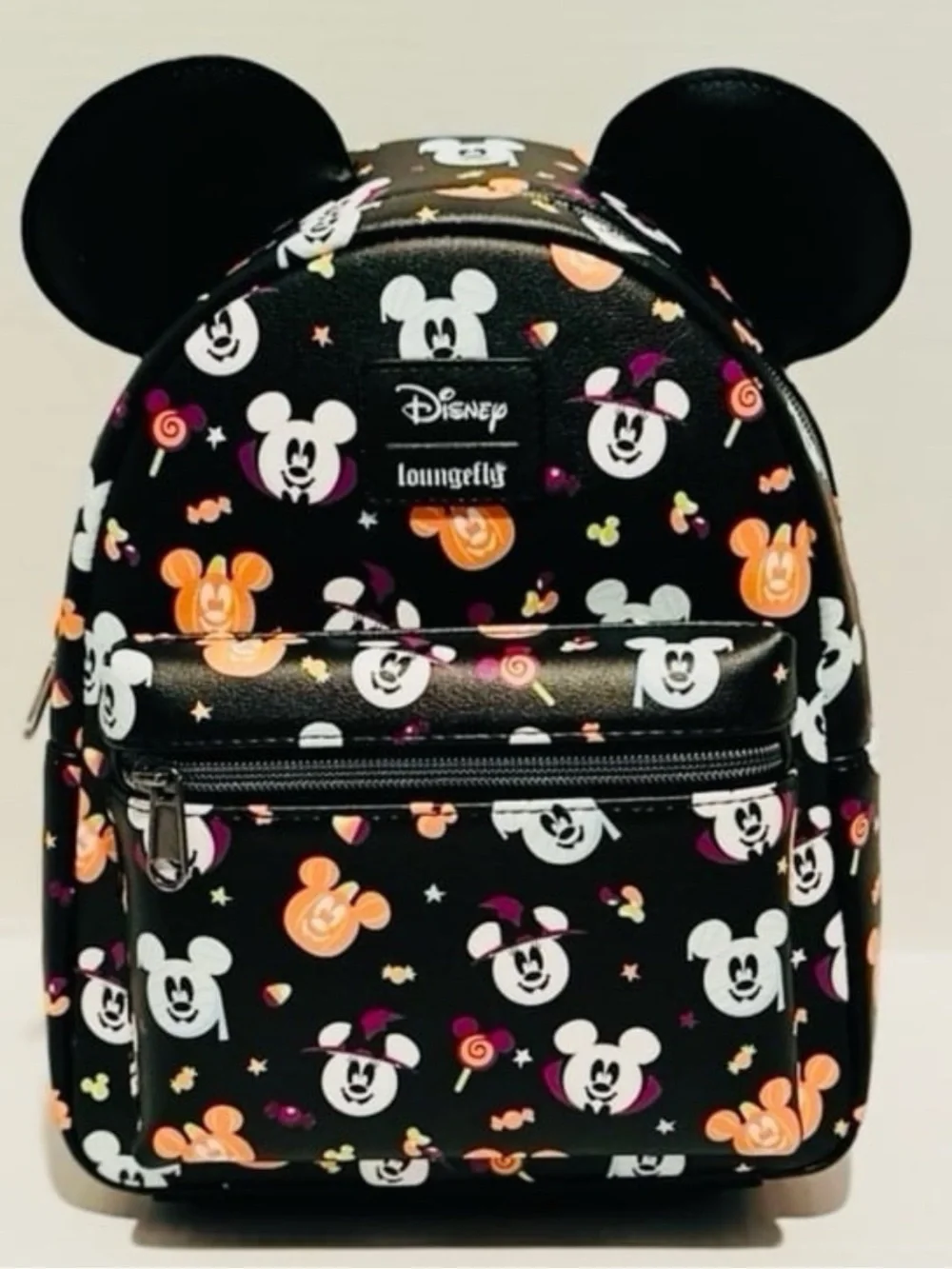 Loungefly Disney NWT Mickey Halloween Costume Mini Backpack & Coin Purse